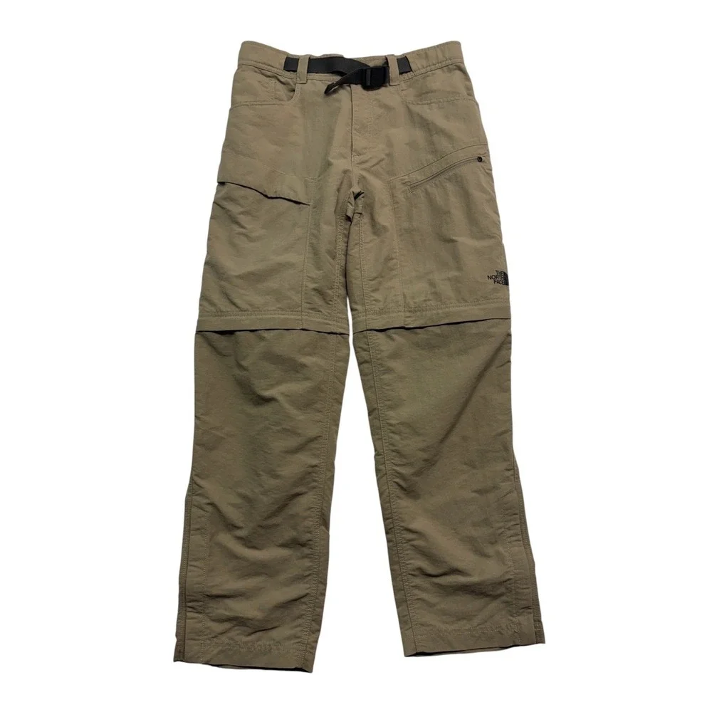 The North Face Small Short 30/32x28 Tan Zip Off Convertible Pants Shorts Hiking